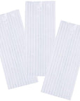 Clear Cello Candy Bags with White Stripes - Small: 100-Piece Box - Candy Warehouse