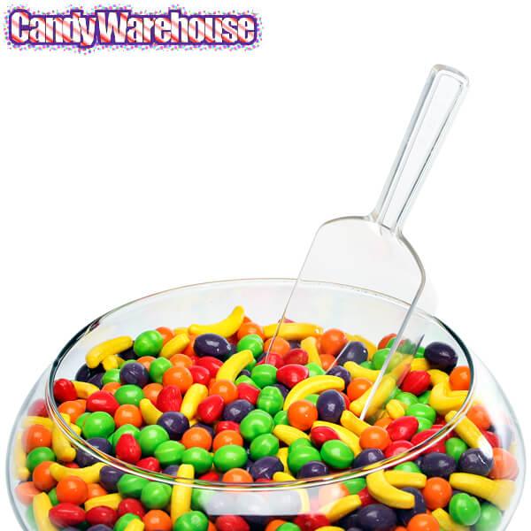 Clear Plastic 3-Ounce Flat Bottom Candy Scoop - Candy Warehouse