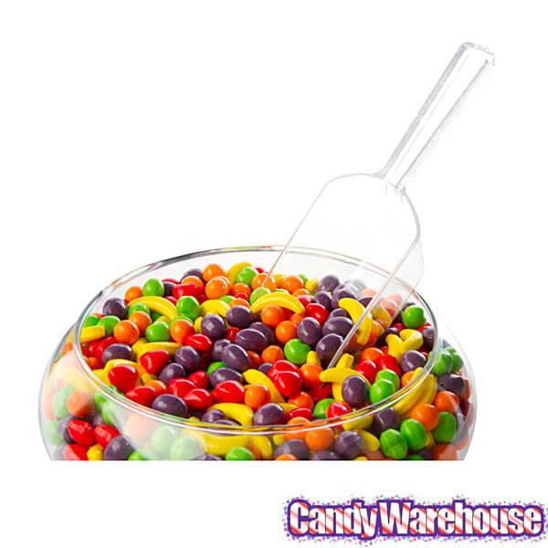 Clear Plastic 4-Ounce Flat Bottom Candy Scoop - Candy Warehouse