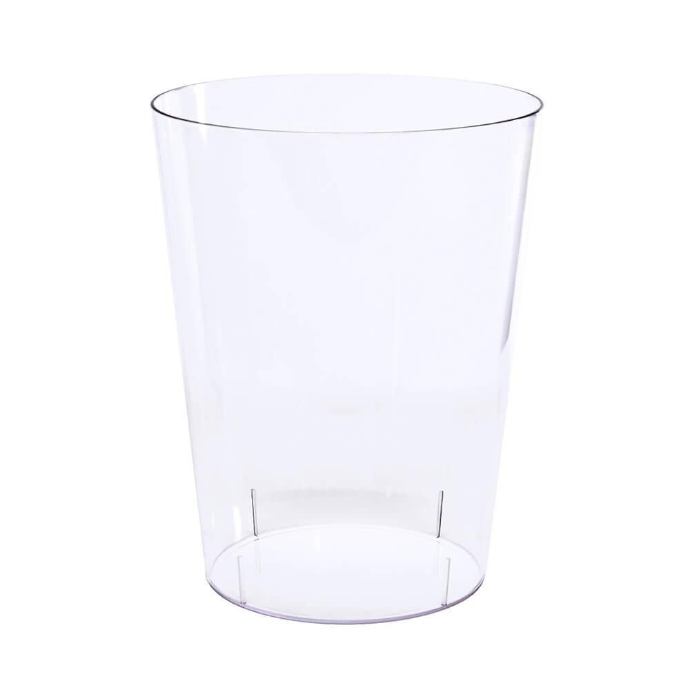 Clear Plastic Cylindrical Candy Container - Large - Candy Warehouse