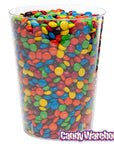 Clear Plastic Cylindrical Candy Container - Large - Candy Warehouse