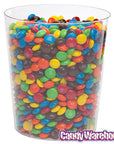 Clear Plastic Cylindrical Candy Container - Small - Candy Warehouse