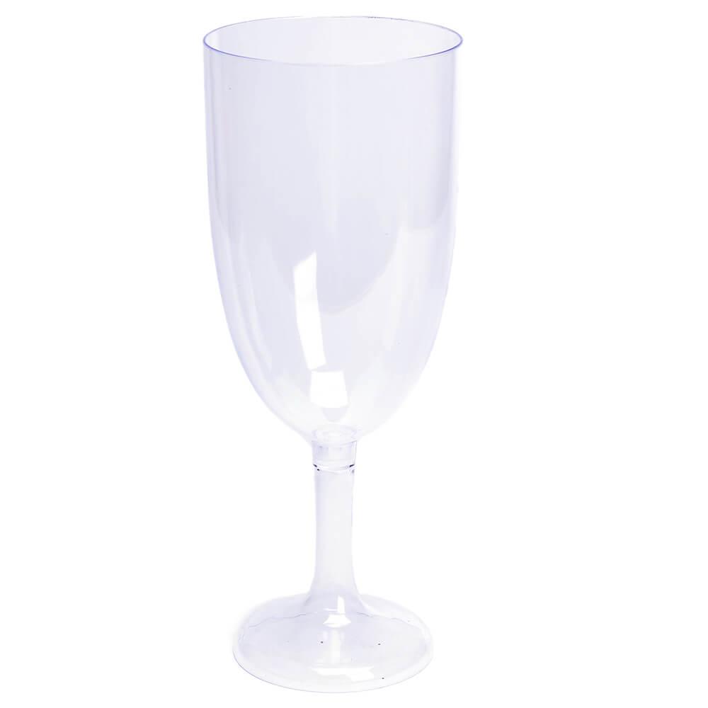 Clear Plastic Jumbo Champagne Glass - Candy Warehouse