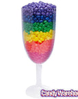 Clear Plastic Jumbo Champagne Glass - Candy Warehouse