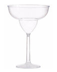 Clear Plastic Jumbo Margarita Glass