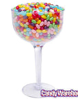 Clear Plastic Jumbo Wine Glass