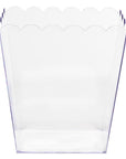 Clear Plastic Popcorn Style Candy Container - Small