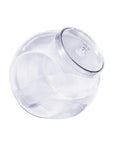 Clear Plastic Round 80-Ounce Container with Lid