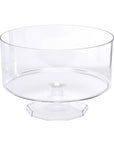 Clear Plastic Trifle Candy Container - Large