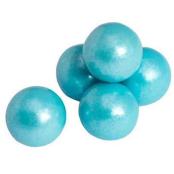 Color Splash Baby Blue 1-Inch Gumballs: 2LB Bag - Candy Warehouse