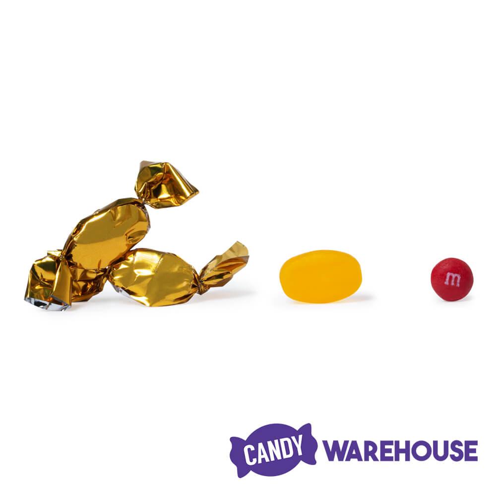 Color Splash Gold Butterscotch Hard Candy: 3LB Bag - Candy Warehouse