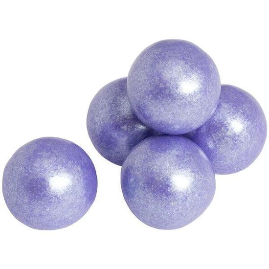 Color Splash Pearl Purple 1-Inch Gumballs: 2LB Bag - Candy Warehouse