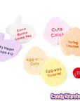 Conversation Easter Eggs Candy: 60-Piece Bag