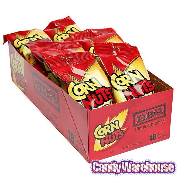 Corn Nuts 1.7-Ounce Packs - BBQ: 18-Piece Box - Candy Warehouse