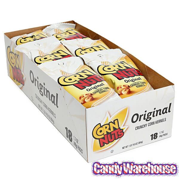 Corn Nuts 1.7-Ounce Packs - Original: 18-Piece Box - Candy Warehouse