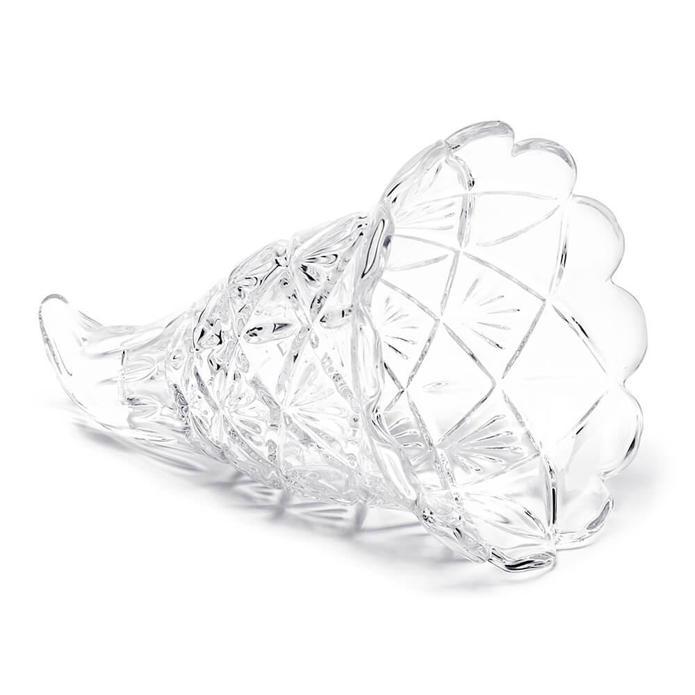 Cornucopia Crystal Candy Dish - Candy Warehouse