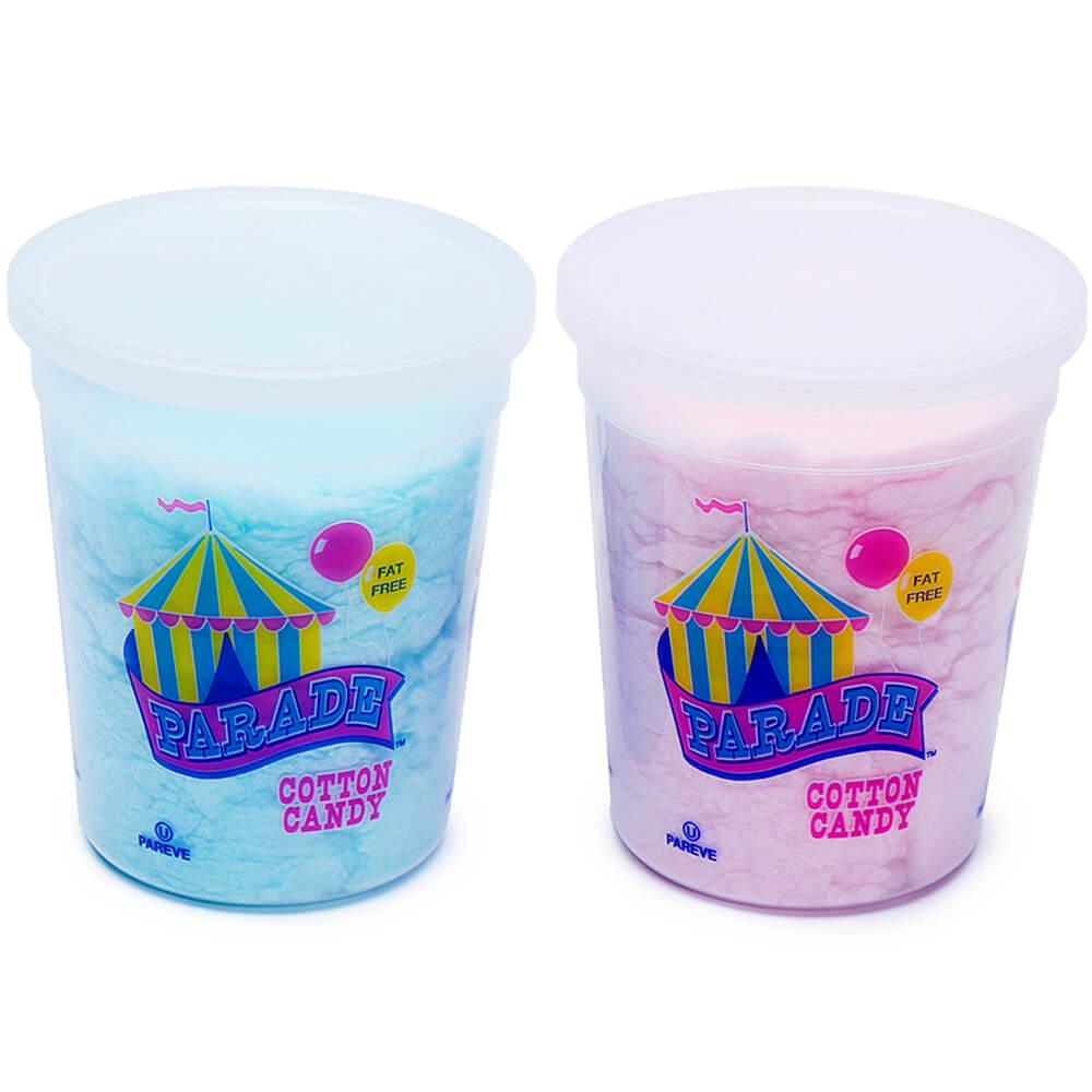 Cotton Candy 2-Ounce Tubs: 8-Piece Case - Candy Warehouse