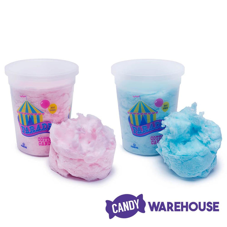 Cotton Candy 2-Ounce Tubs: 8-Piece Case – Candy Warehouse