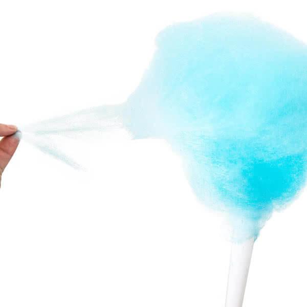 Cotton Candy Floss Sugar - Blue Raspberry: Half Gallon Carton - Candy Warehouse