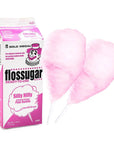 Cotton Candy Floss Sugar - Pink Vanilla: Half Gallon Carton