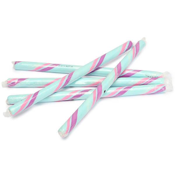 Cotton Candy Hard Candy Sticks: 100-Piece Box - Candy Warehouse