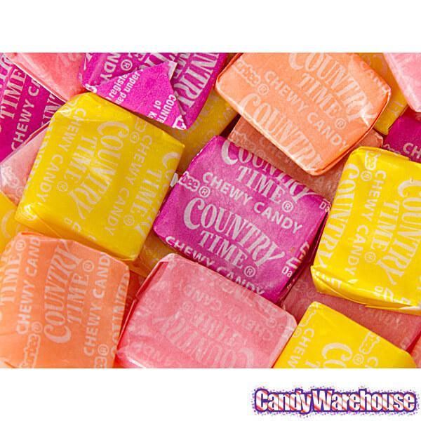 Country Time Lemonade Chewy Candy: 7-Ounce Bag - Candy Warehouse