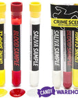 Crime Scene Candy Tubes: 3-Piece Pack - Candy Warehouse