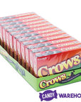 Crows Black Licorice Drops Candy 6.5-Ounce Packs: 12-Piece Box