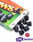 Crows Black Licorice Drops Candy 6.5-Ounce Packs: 12-Piece Box