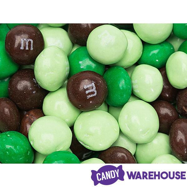 Crunchy Mint M&M's Candy: 8-Ounce Bag - Candy Warehouse