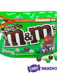 Crunchy Mint M&M's Candy: 8-Ounce Bag - Candy Warehouse