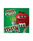 Crunchy Mint M&M's Candy: 8-Ounce Bag - Candy Warehouse