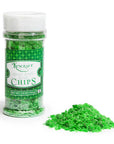 Crushed Candy Chips - Green Apple: 5.8-Ounce Shaker