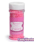 Crushed Candy Chips - Pink Strawberry: 5.8-Ounce Shaker