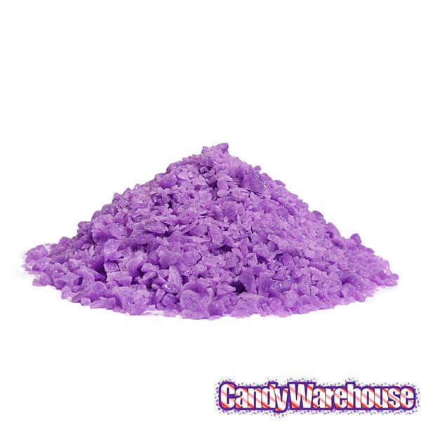 Crushed Candy Chips - Purple Grape: 5.8-Ounce Shaker - Candy Warehouse