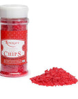 Crushed Candy Chips - Red Cinnamon: 5.8-Ounce Shaker - Candy Warehouse