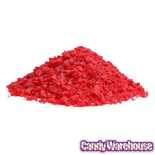 Crushed Candy Chips - Red Cinnamon: 5.8-Ounce Shaker - Candy Warehouse