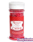 Crushed Candy Chips - Red Cinnamon: 5.8-Ounce Shaker - Candy Warehouse