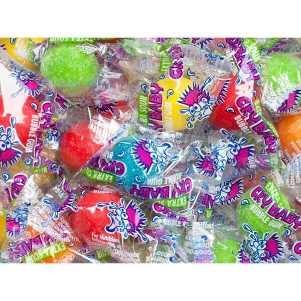 Cry Baby Extra Sour Gumballs: 240-Piece Tub – Candy Warehouse