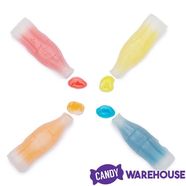 Cry Baby Sour Wax Bottles Candy 4-Packs: 18-Piece Box - Candy Warehouse