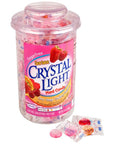 Crystal Light Sugar Free Candy: 200-Piece Tub - Candy Warehouse