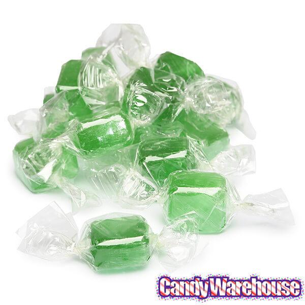 Cubes Hard Candy - Green Apple: 3LB Bag - Candy Warehouse