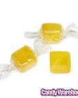 Cubes Hard Candy - Lemon: 3LB Bag