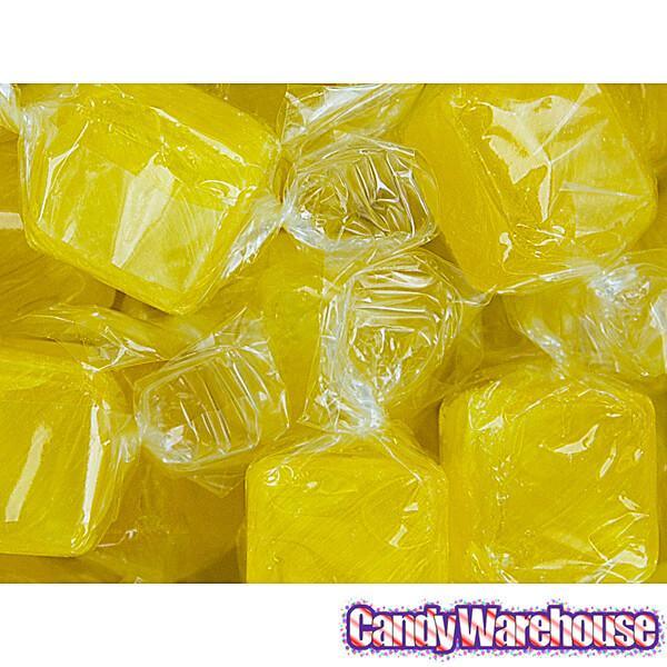 Cubes Hard Candy - Lemon: 3LB Bag - Candy Warehouse