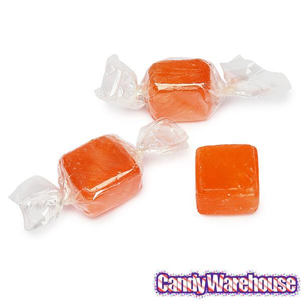 Cubes Hard Candy - Tangerine: 3LB Bag - Candy Warehouse