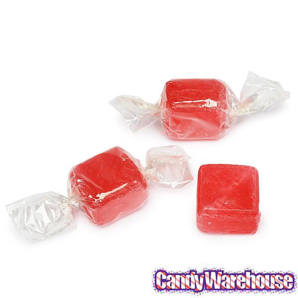 Cubes Hard Candy - Wild Cherry: 3LB Bag - Candy Warehouse