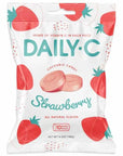 Daily C Vitamin Candy - Strawberry: 12-Piece Box