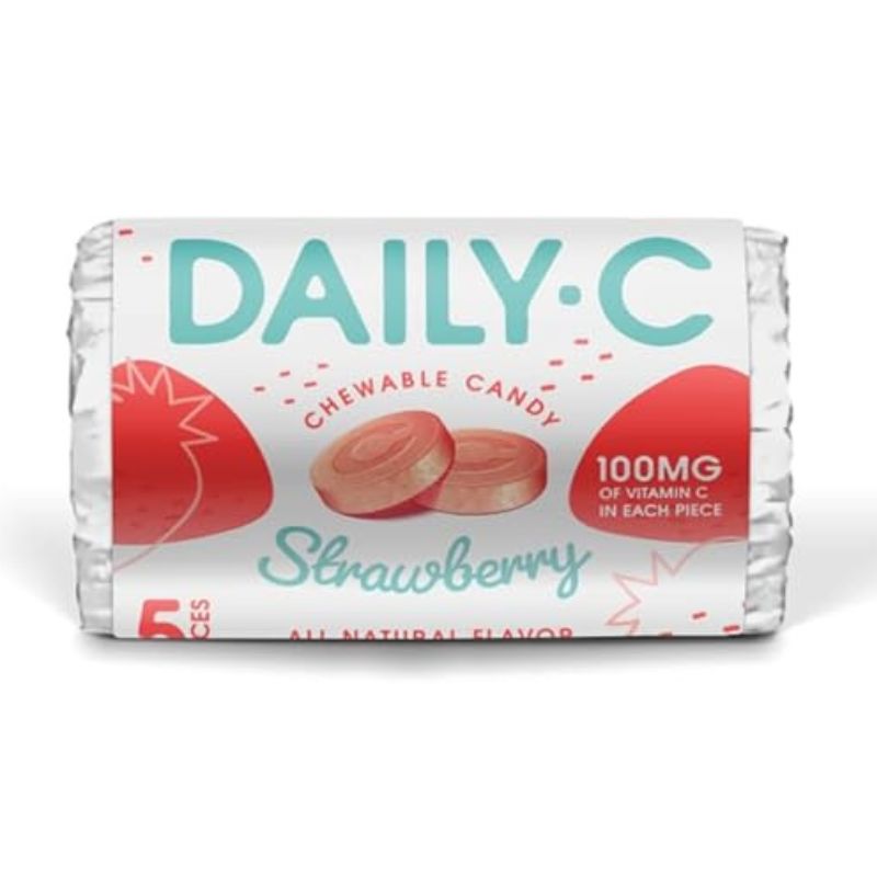 Strawberry Candy Daily C Boost: 12-Pack-Candy Warehouse