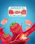 Daily C Vitamin Candy - Strawberry: 12-Piece Box