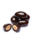 Dark Chocolate Covered Almonds Candy: 2LB Bag - Candy Warehouse